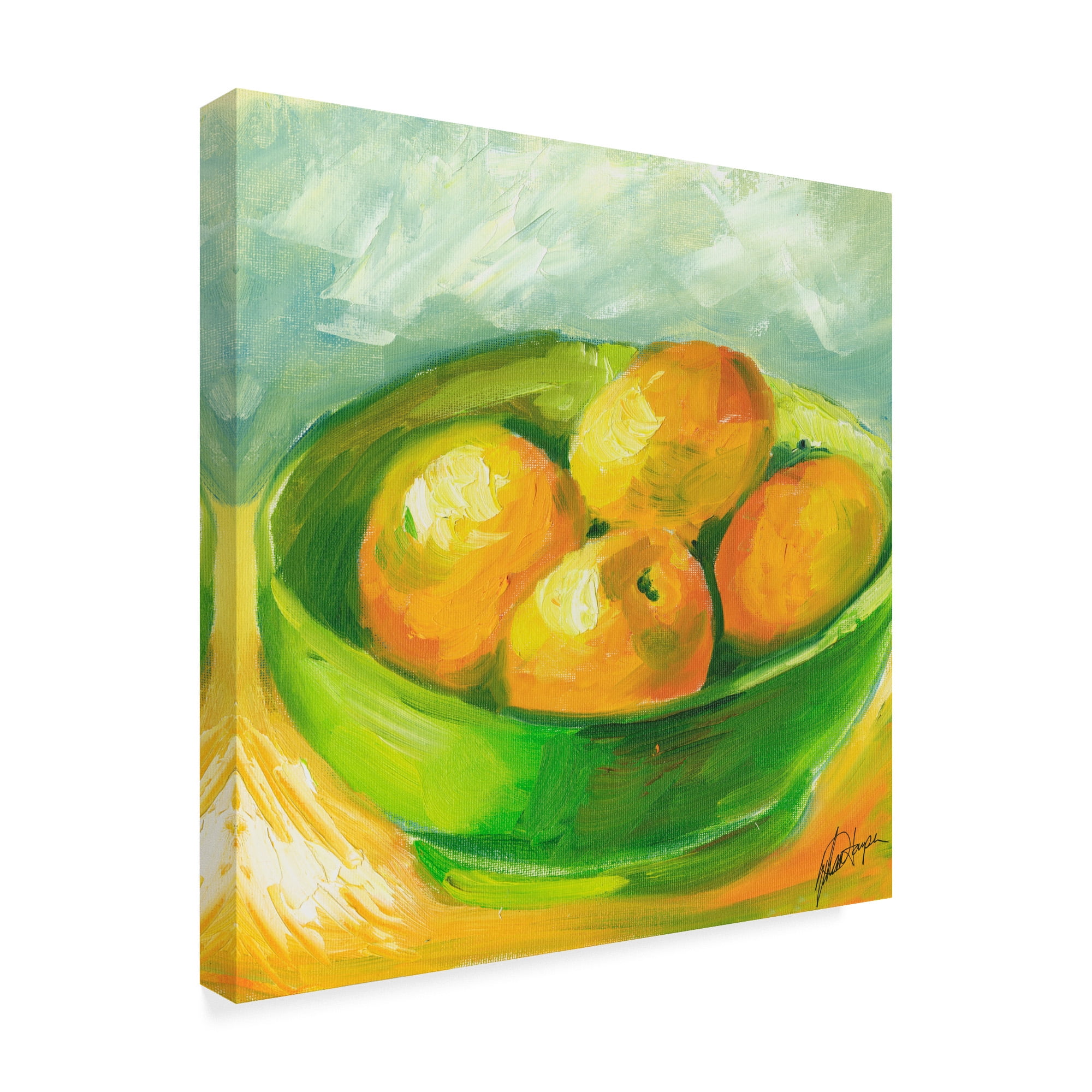 Trademark Fine Art 'Bowl of Fruit I' Canvas Art by Ethan Harper
