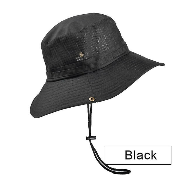 Men's panama bucket hat outdoor sun protection hats for men fashion summer  hat sun visor fisherman's hat anti-uv sun hat