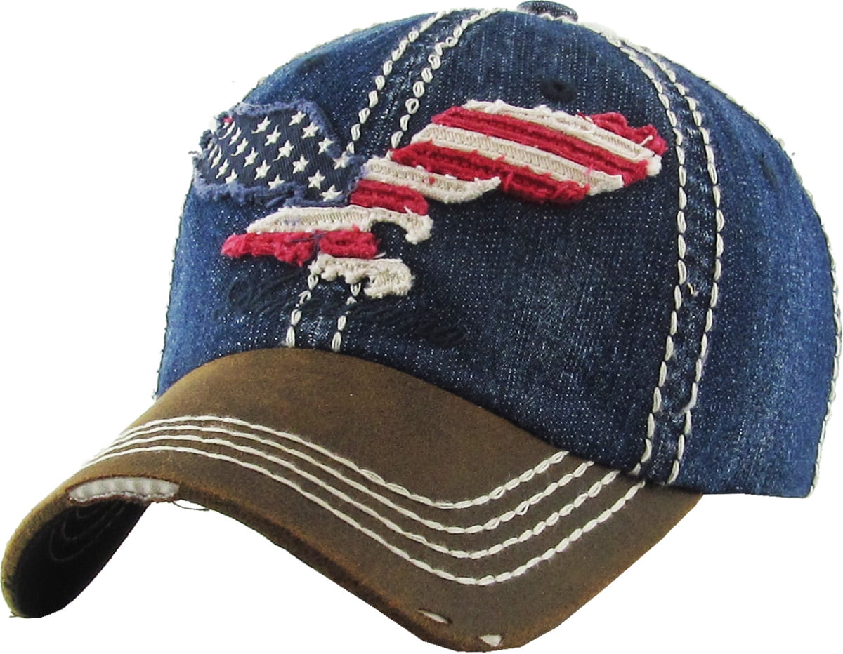 Eagle Flag American Vintage Distressed 