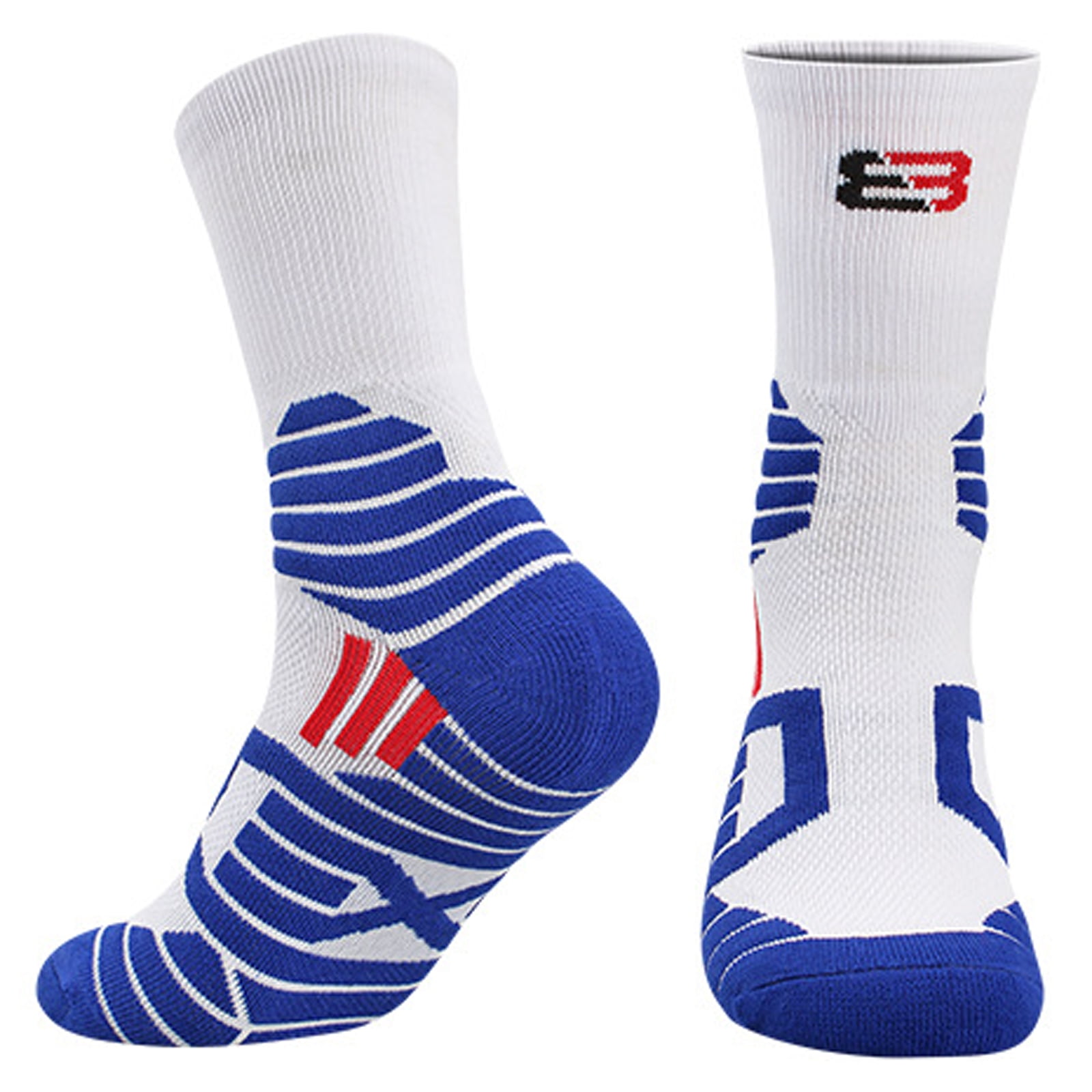 Basketball Socks Youth Elite Basketball Socks - Cushioned Athletic Crew ...