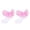 Pink-d, variant on LRen Girls Ruffle Socks Toddler Lace Frilly Dress Socks Fold Over Church Fancy Socks for Kids Girls School Uniform Party Wedding Daily Wear