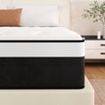 thumbnail image 2 of Abunitt 12 inch Queen Mattress in a Box, Hybrid Gel Memory Foam Pocket Coils, Medium Firm, Pressure Relief & Cooling Support, 2 of 10