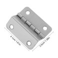 thumbnail image 2 of Houderco 12Ud Bisagras Plegables Tres Pliegues Para Puertas De Gabinete Plateado Resistente, 2 of 7