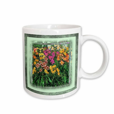 

3dRose Daylilies Ceramic Mug 15-ounce