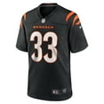 thumbnail image 2 of Men's Nike Daijahn Anthony  Black Cincinnati Bengals  Game Jersey, 2 of 6