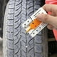 thumbnail image 2 of Tyre Depth Gauge, Tread Depth Gauge for Tyres, 020 mm Plastic Tyre Tread Depth Gauge, Depth Gauge for Car, Motorcycle, Van, SUV, Truck, Wheel Yellow, 2 of 5