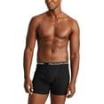 thumbnail image 4 of POLO RALPH LAUREN Mens Classic Fit Cotton Briefs, Trunks & Long Leg Available, 3-pack Boxer Grey XXL, 4 of 4