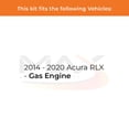 thumbnail image 2 of Max Advanced Brakes - Brake Kit for 2014 2015 2016 2017 2018 2019 2020 Acura RLX w/ Gas Engine Front and Rear Replacement Cross Drilled Disc Brake Rotors and Ceramic Brake Pads, 2 of 9