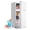 WHITE,15X14.6X30.8 inches, variant on 2.4 Cu Ft Compact Refrigerator with Freezer, Mini Fridge for Apartment Dorm Office, White, Double Door Design with Removable Shelves and Adjustable Feet for Small Spaces