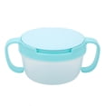 thumbnail image 1 of Tasse à Collation, Bol Alimentaire Anti-Déversement à Double Poignée Sans BPA, Contenant à Collation, Petits Pots de Rangement Réutilisables, Couvercles Hermétiques Résistants aux Fuites [Bleu], 1 of 9