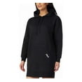 thumbnail image 3 of Fila Women's Flannel Hoodie Dress Long Sleeves Kangaroo Pocket (Navy, M), 3 of 3