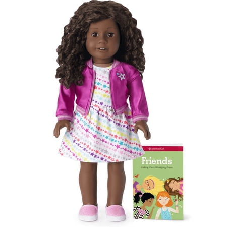 American Girl Truly Me 18 inch Doll 85 Brown Eyes Curly Black-Brown Hair Very Deep Skin