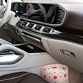thumbnail image 7 of Honeii Strawberry Print Waterproof Car Trash Can,Waterproof Portable Collapsible Trash Can,Garbage Container fits Most Cars,SUVs,and Trucks, 7 of 7