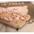 thumbnail image 4 of for iPhone SE 2020 Case/iPhone 8 Case/iPhone 7 Case,Luxury Bling Diamond Rhinestone Gemstone 3D Perfume Bottle and Flower Gemstone Soft TPU Back Cover Case for Women with iPhone 8/7 4.7 inch, 4 of 5