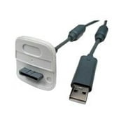 Cables Unlimited Hardcore Gaming Play and Charge Kit - Charging / data cable - USB male to Xbox 360 controller connector male - 6 ft - for Xbox 360