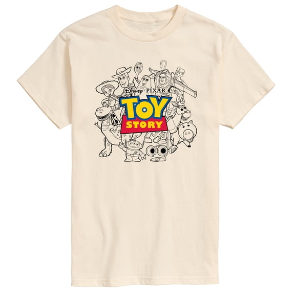 Toy Story - Toy Story Character Collage - Men's Short Sleeve Graphic T-Shirt