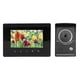 thumbnail image 1 of Timbre Con Vídeo, Llamada Con Un Toque, Adorno En Forma De Línea De Intercomunicador De Vídeo Para Exteriores Con Pantalla LCD Para El Hogar, 1 of 7