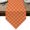 Orange, variant on Grey Tartan Table Runner Linen Burlap Table Runner 36 Inches Small Classic Plaid Grid Geometric Minimalist Dresser Scarves for Kitchen Island Coffee Dining Room Party Holiday Decoration 13"x36"