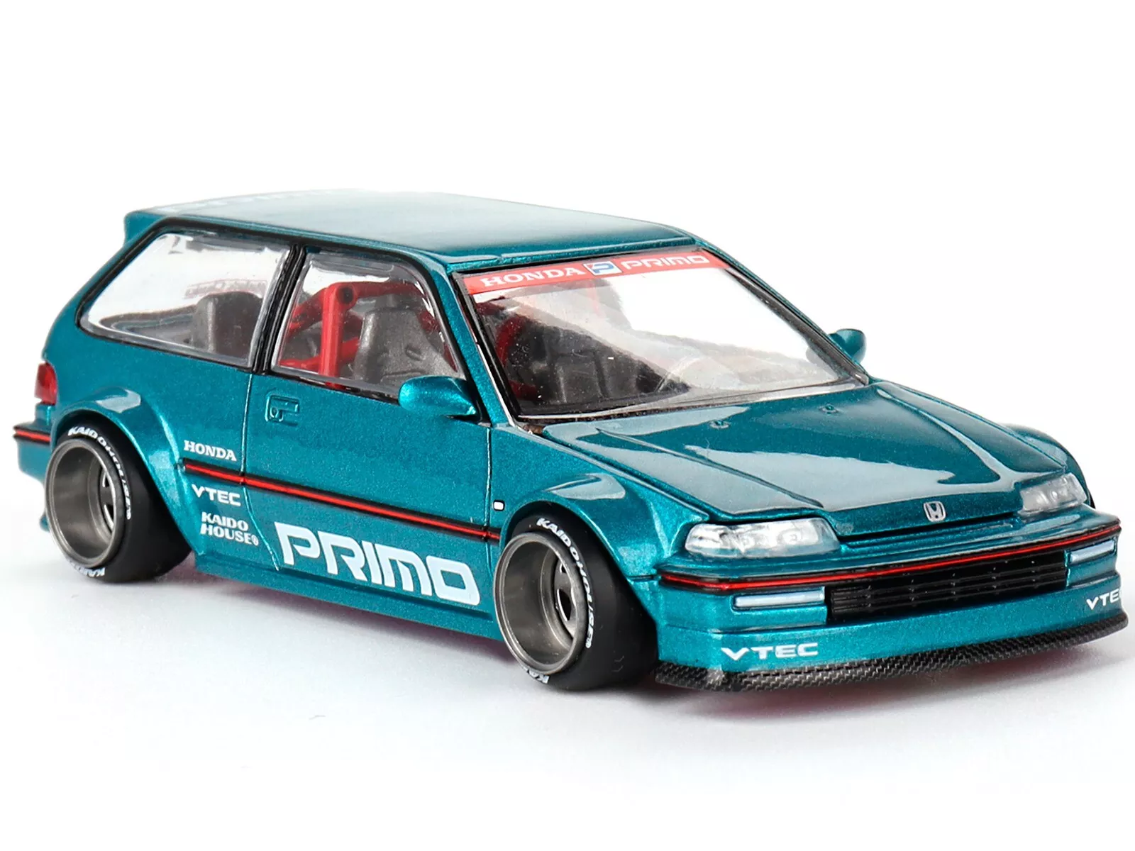 ミニカー KAIDO HOUSE LTDEDN HONDA CIVIC EFKANJO 1 Kaido House x Mini GT 1:64 Honda Civic (EF) Kanjo V1 White/Yellow