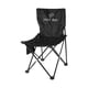 thumbnail image 3 of Silla plegable perfecl de pesca con bolsillo lateral para camping negro, 3 of 8