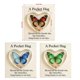thumbnail image 3 of Butterfly Hug Gift and Encouragement Card With Message Area For Birthdays Graduations Everyday Use Orange, 3 of 4