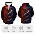 thumbnail image 4 of Rebaike Yin Yang Inspired Dual Snake Hoodie Unisex Gothic Streetwear Red Black Serpent Graphic Pullover Sweatshirt Dark Aesthetic Balance Fire Ice Fantasy 3D Print Hoodie, 4 of 8