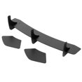 thumbnail image 1 of Tablier Arrière Rabats, 3pcs Mis Noir Mat Pare-Chocs Arrière Diffuseur Lèvre Diffuseur Lèvre Résultats Impressionnants, 1 of 12