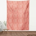 thumbnail image 4 of Ambesonne Salmon Fabric by the Yard Upholstery, Scribble Sketch Lattice Mesh, 3 Yards, Burnt Sienna Eggshell, 4 of 5