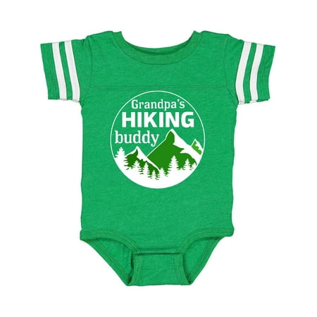 

Inktastic Grandpa s Hiking Buddy with Mountains and Trees Gift Baby Boy or Baby Girl Bodysuit