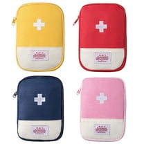 Mini Empty First Aid Bag, Portable Travel Emergency Medical Kit for Home, Office, Car, Outdoors