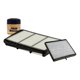 thumbnail image 1 of Kit De Filtro de Aire, Filtro de Aceite Sintético y Filtro de Cabina 3 PIEZAS Compatible con Chevrolet Optra L4 2.0L DE 2004 A 2006, 1 of 3
