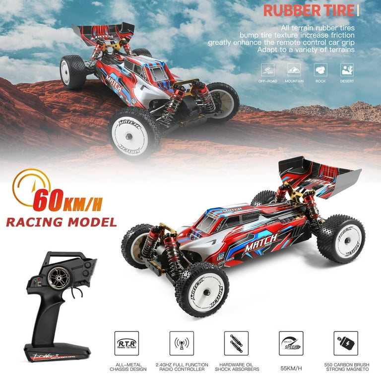 Wltoys 104001 1/10 4WD RC バギー 2.4 GHz Amazon.com: GoolRC WLtoys 104001 RC Car, 1:10 Scale 2.4GHz