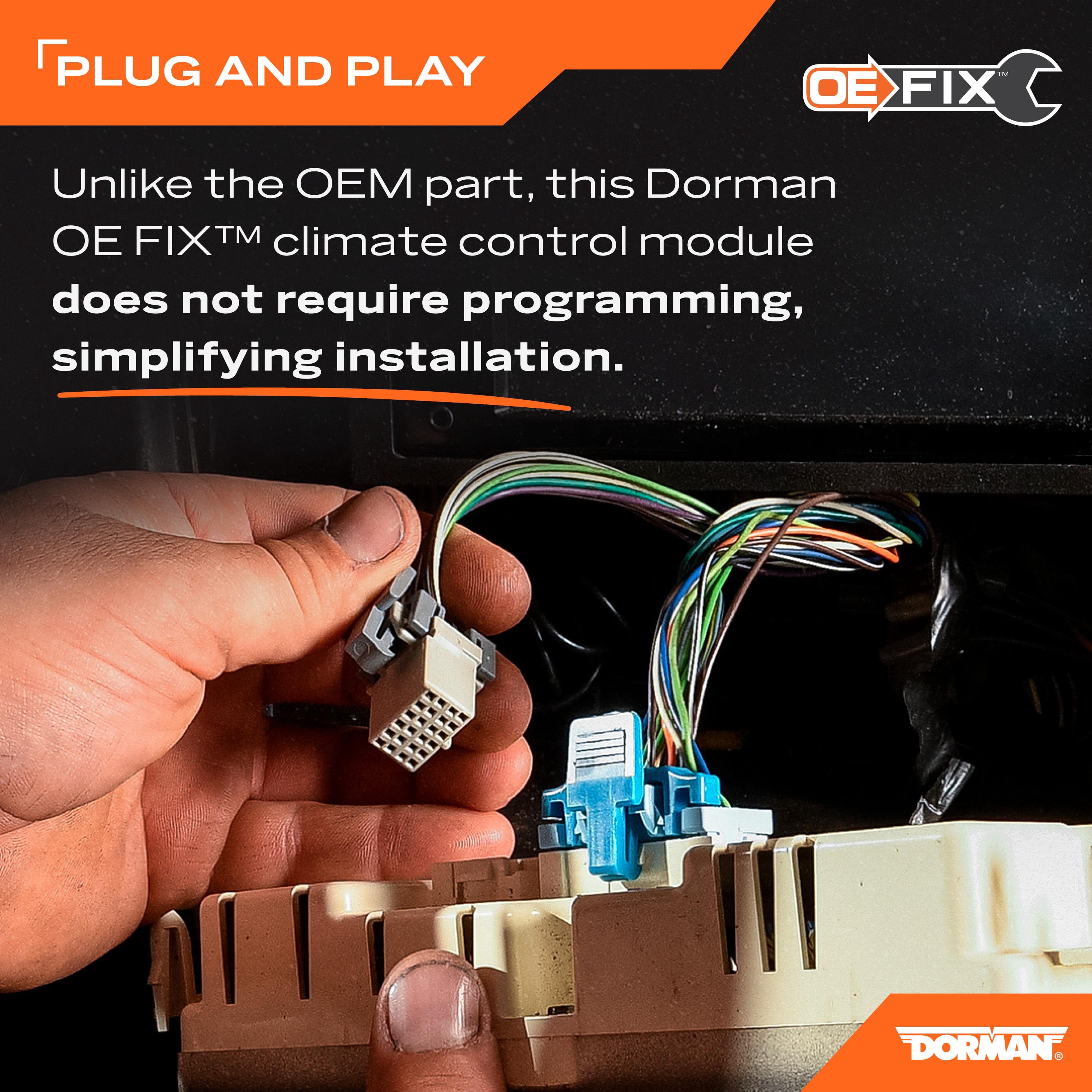 Dorman 599-029 Remanufactured Climate Control Module for Specific Chevrolet / GMC / Oldsmobile Models (OE FIX)