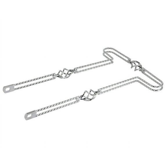 Bike 26 Lowrider 3/Cage Flat Twisted Bumper Front/Rear Chrome.