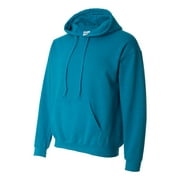Men Multi Colors Hooded Sweatshirt Men Hoodies Color Antique Sapphire 4X-Large Size