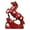 Red, variant on 2026 Red Wooden Horse Figurine Statue Decor | Chinese New Year Animal Sculpture Desk Ornament for Wealth, Good Luck & Feng Shui | Festive Home & Office Decoration Gift Idea