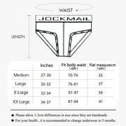 JOCKMAIL Men Briefs Men Underwear Comfortable Mesh Men's Sexy Briefs Breathable Mesh Underwear