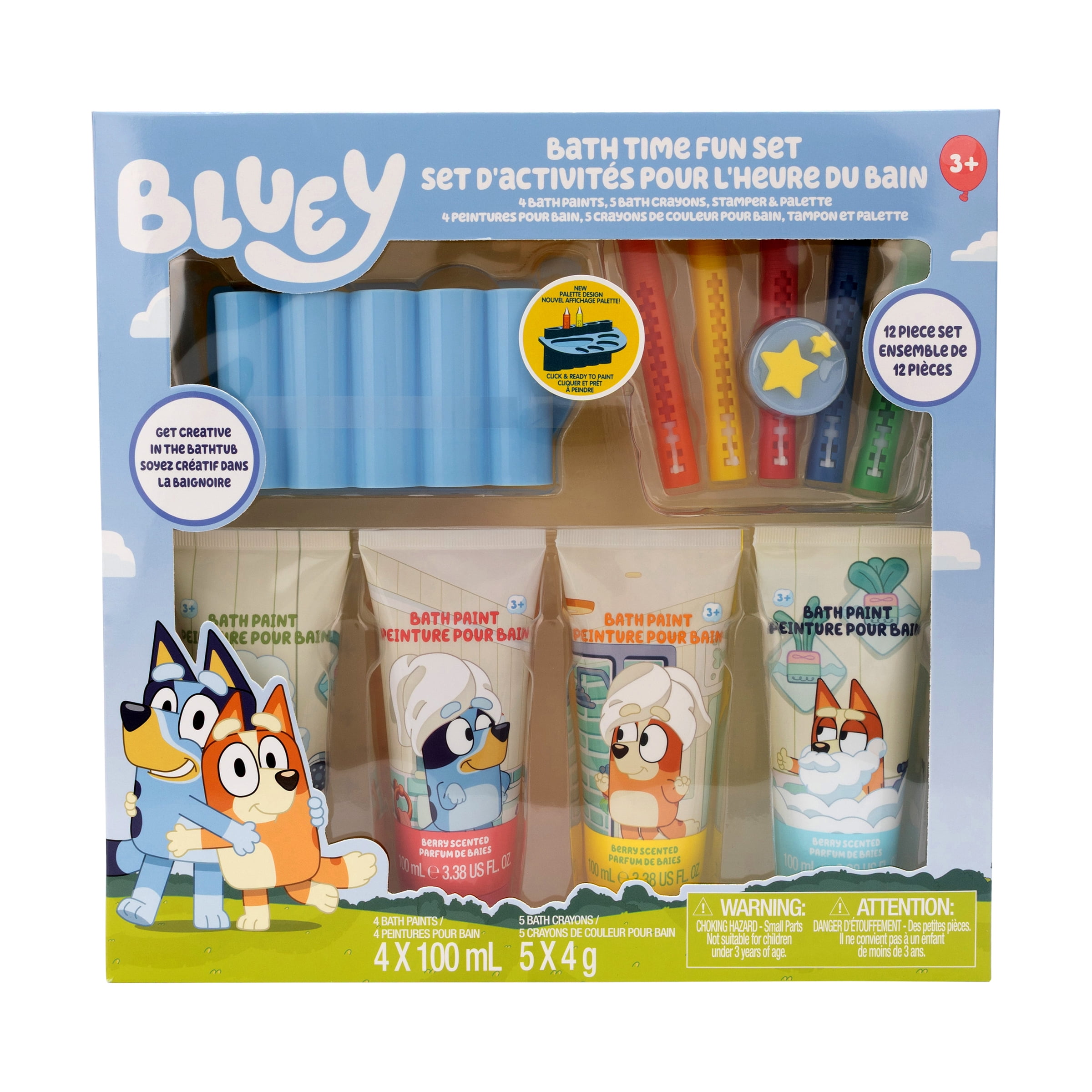 Bluey Bath Time Activity Set for Kids, Bluey Bath Time Activity Set