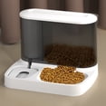 thumbnail image 4 of Automatic Pet Feeder and Water Dispenser,2-in-1 Combo Auto Food Water Bowl for Cats and Small Dogs, Travel-Friendly Dry Food Dispenser with Smooth Edges for Indoor Kittens,Puppies, and Small Animals, 4 of 4