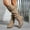 Khaki, variant on POROPL Boots for Women Mid Calf High Heel Shoes,Womens Boots Size 6