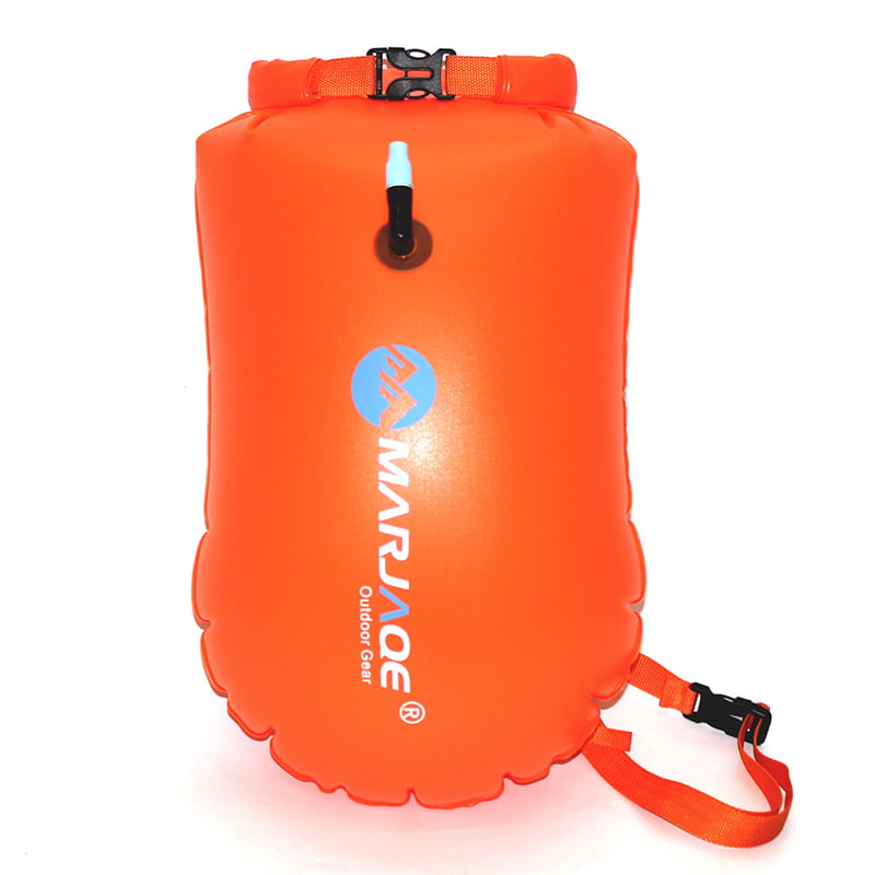 PVC Swimming Buoy Safety Float Air Dry Bag Tow Float Inflatable Flotation R7O2 