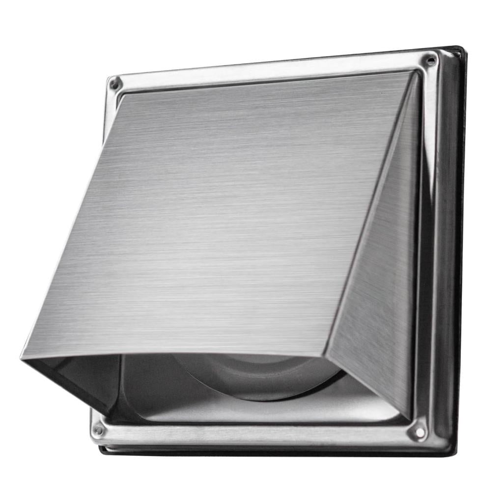 Osdhezcn Stainless Steel Air Outlet Wall Ceiling Air Vent Waterproof Ducting Ventilation Exhaust Grille Air Vent Ventilators