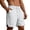Gray, variant on Men's 7" Mesh Sweat Shorts - Pull on Soft Lounge Drawstring Sweatpant Athletic Gym Workout Short with Pockets Big and Tall Size S-4XL Gray