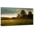 thumbnail image 4 of Designart - Beau Lever de Soleil à la Ferme - Impression sur Toile Paysage, 4 of 4