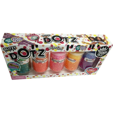 Compound Kings 5 Pk Glitzy Dotz Slime W/mix Ins