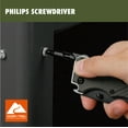 thumbnail image 2 of Ozark Trail 7-in-1 Stainless Steel Multitool Knife with Screwdriver, 2 of 9