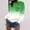 Green Women Oversized Sweatshirts clearance under 5$, variant on Xqxayjr Women's Plus Size Long Sleeve Tops Casual Loose Tops Gradient Ombre Pocket Fashion Shirts Lightweight Round Neck Sweatshirt Fall Clothes