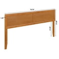 thumbnail image 7 of AFI Sophia King Size Solid Hardwood Headboard in Light Toffee, 7 of 7