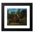 thumbnail image 2 of Eugène Delacroix 17x15 Black Modern Framed Museum Art Print Titled - The Education of the Virgin, 2 of 5