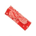 thumbnail image 1 of ZLight Bandeau de Sport Mode Nœud Réglable Multicolore Style Vintage Bandeau de Lavage du Visage Accessoires pour Femmes Rouge 1Ensemble, 1 of 6